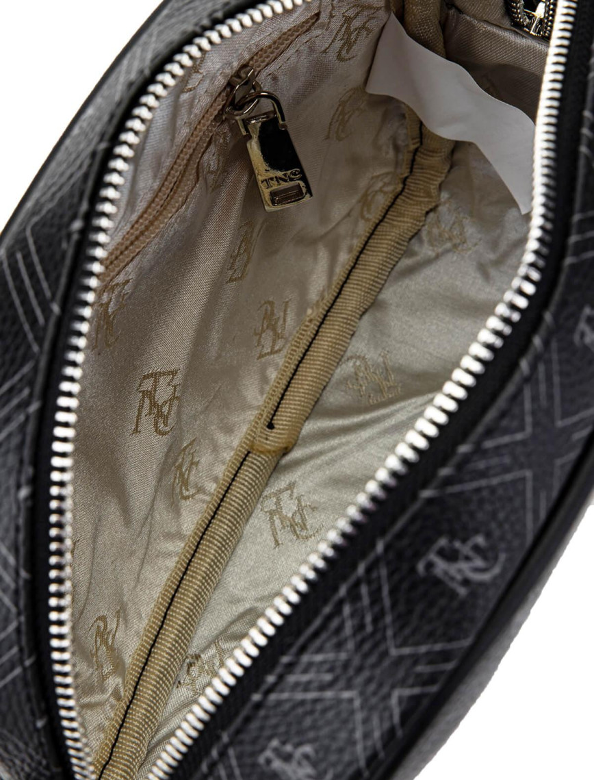 Tamer Tanca Kadın Vegan Siyah Postacı Çanta Tamer Tanca Kadın Vegan Siyah Postacı Çanta