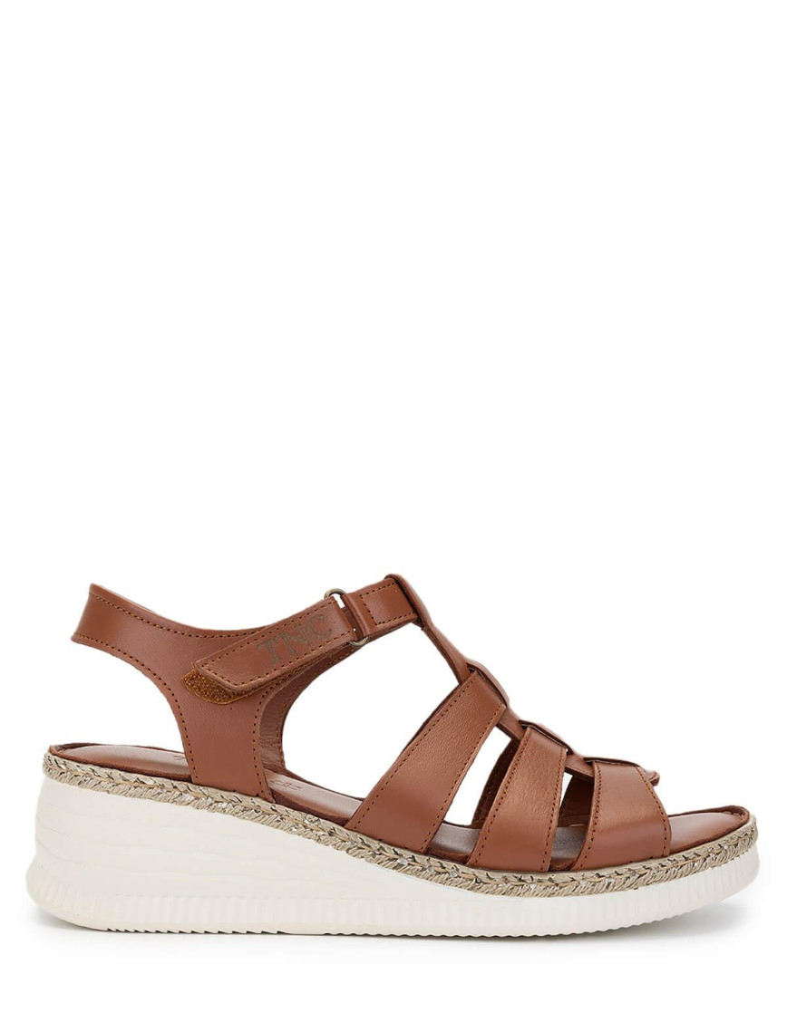 Tamer Tanca Kadın Hakiki Deri Siyah Deri Comfort Sandalet Tamer Tanca Kadın Hakiki Deri Siyah Deri Comfort Sandalet