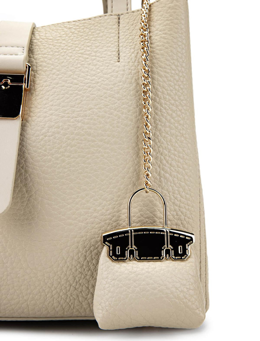 Tamer Tanca Kadın Vegan Bej Omuz Çanta