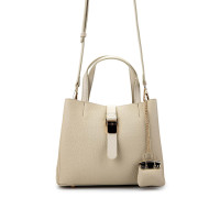 Tamer Tanca Kadın Vegan Bej Omuz Çanta