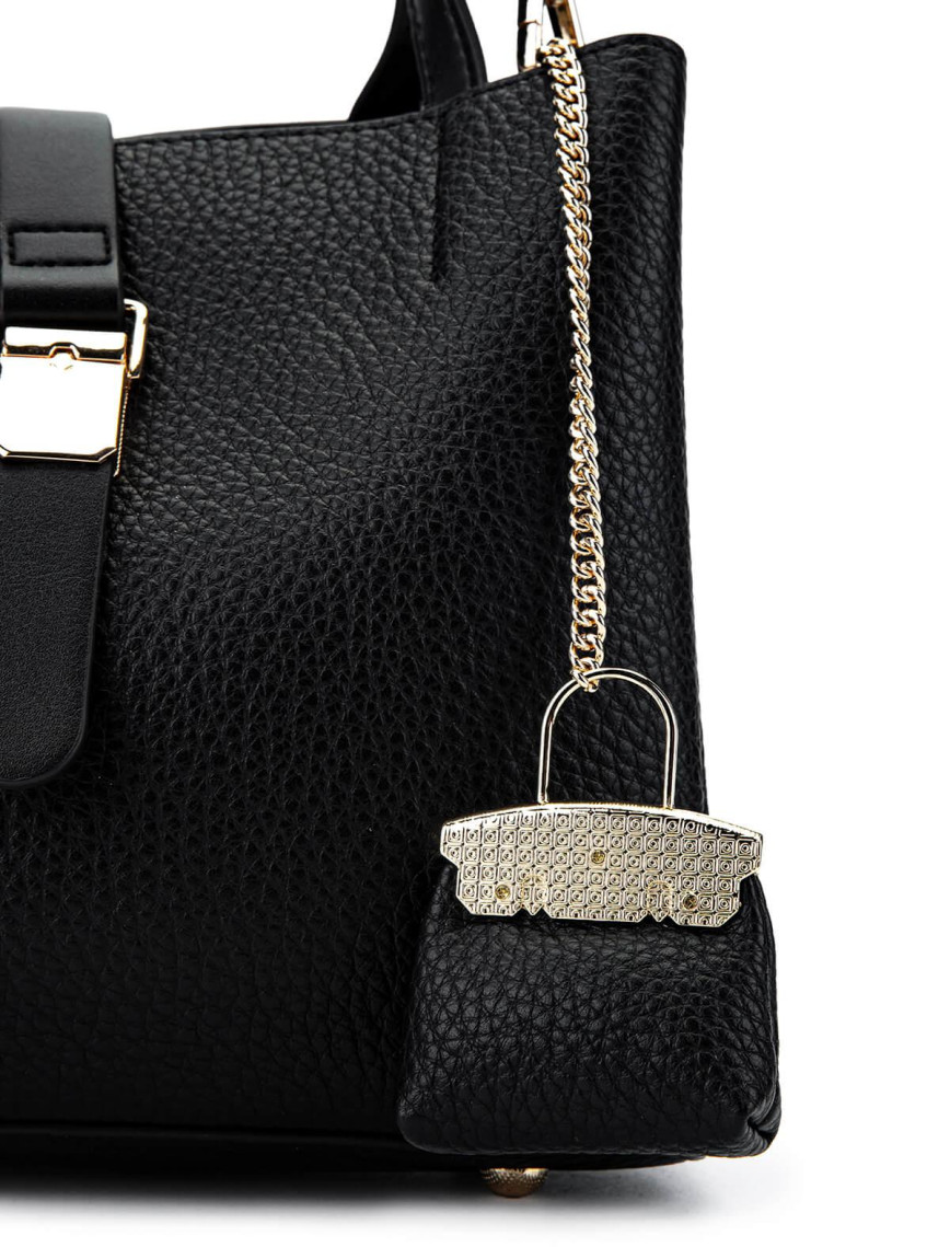 Tamer Tanca Kadın Vegan Siyah Omuz Çanta