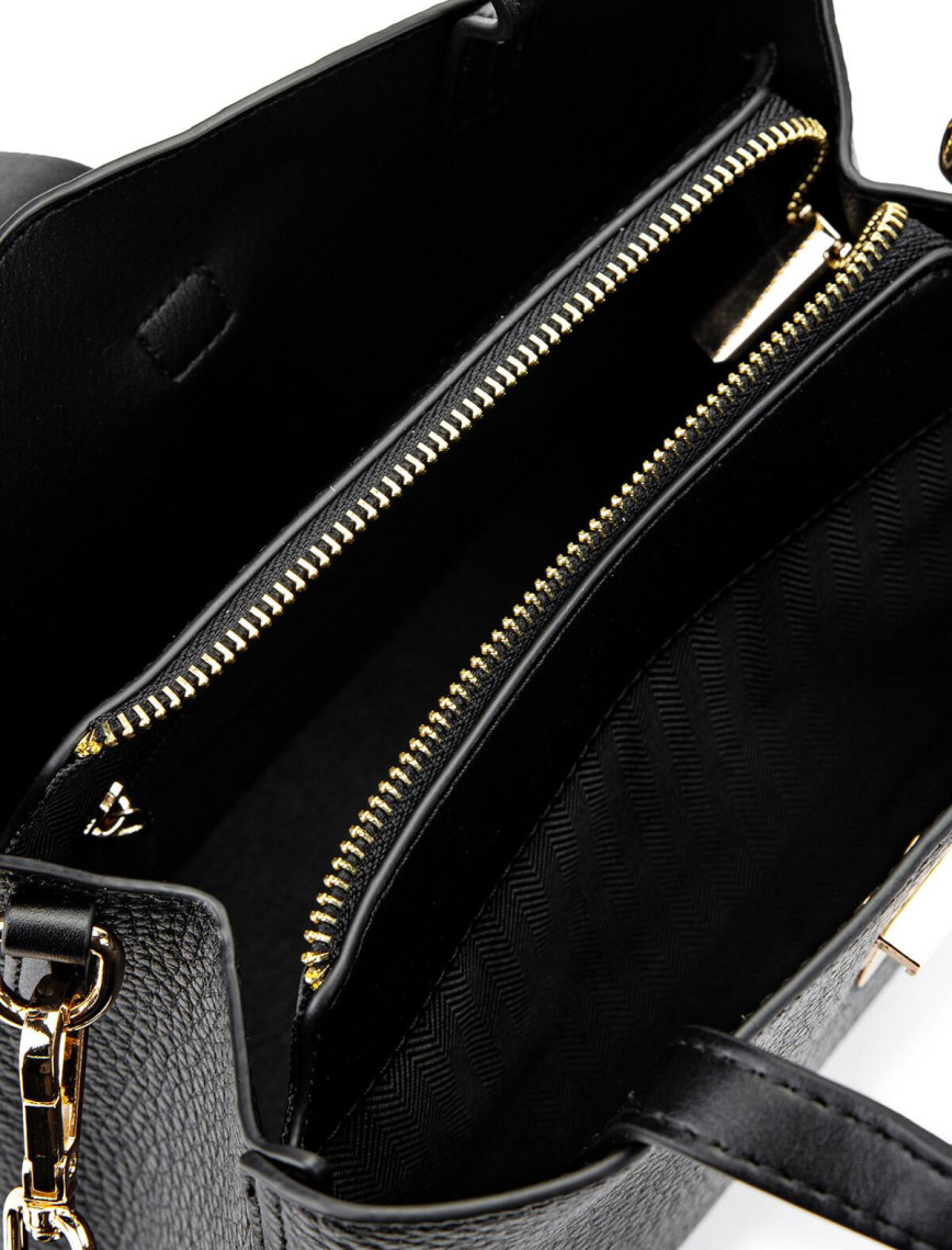 Tamer Tanca Kadın Vegan Siyah Omuz Çanta