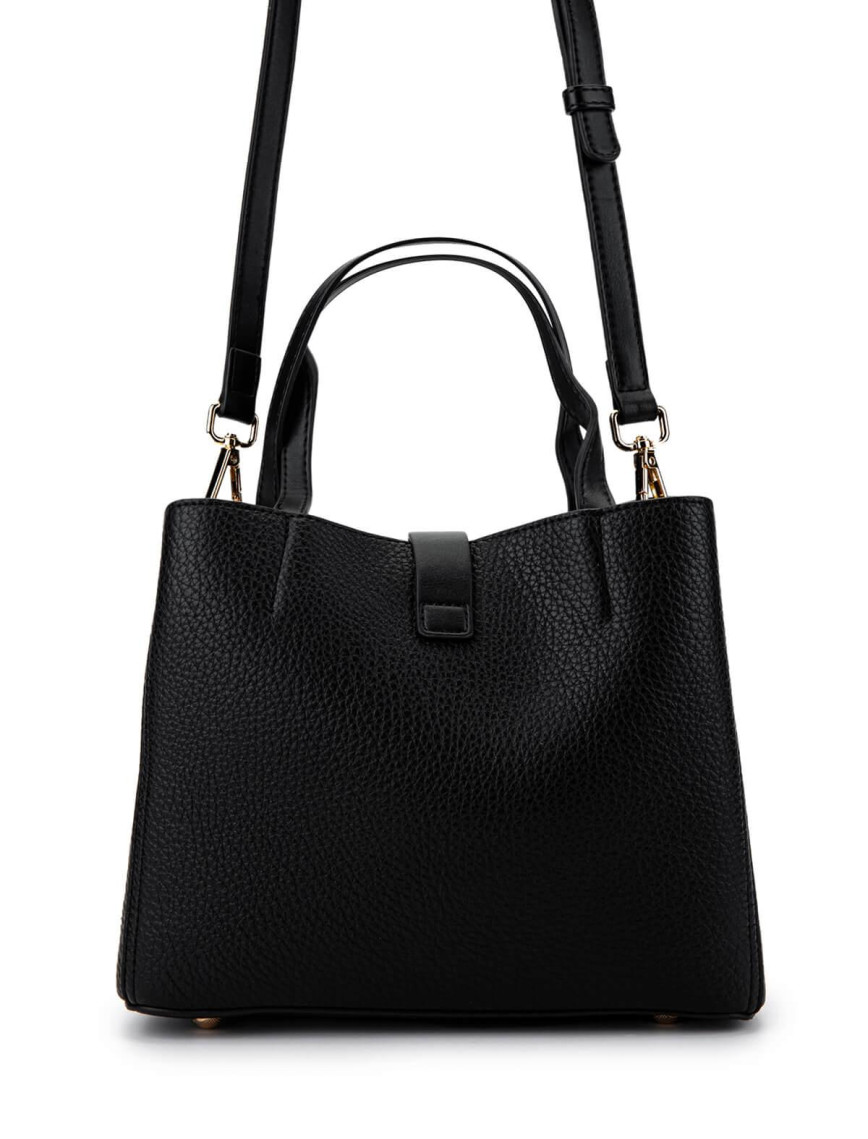 Tamer Tanca Kadın Vegan Siyah Omuz Çanta