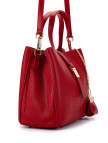 Tamer Tanca Kadın Vegan Kırmızı Omuz Çanta