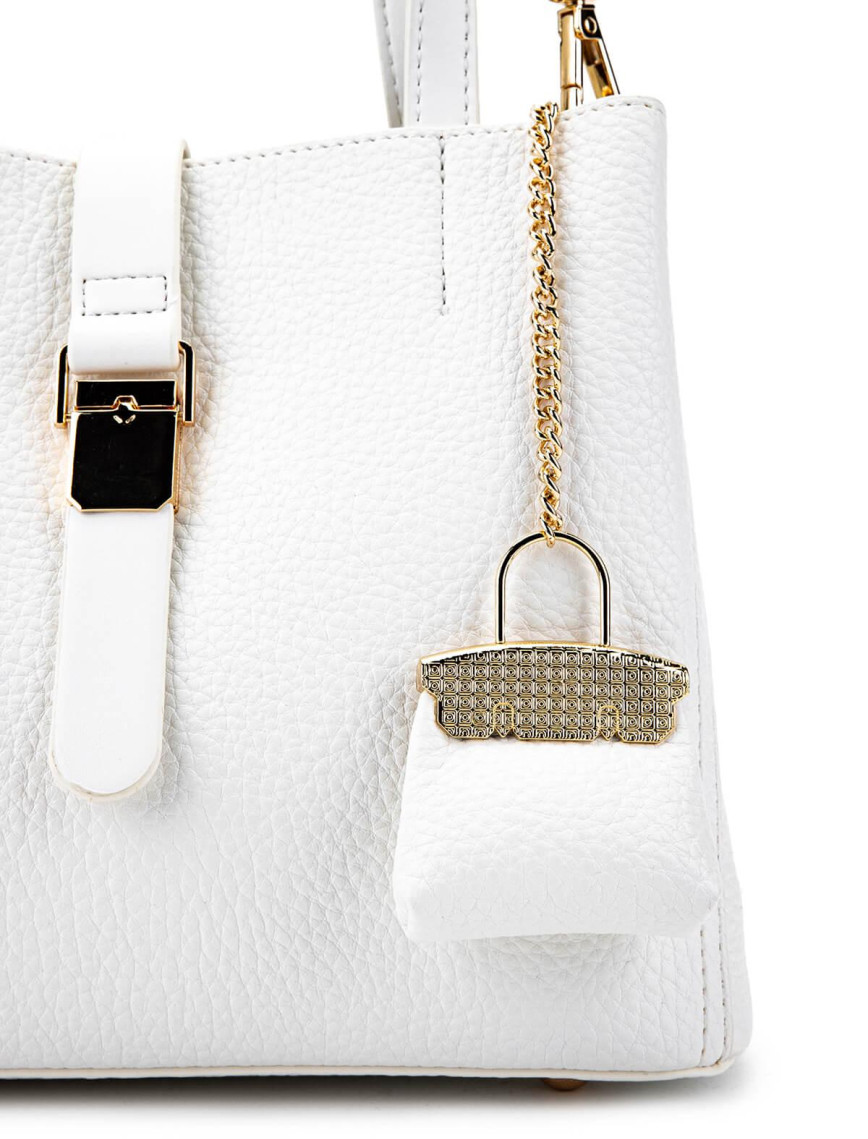 Tamer Tanca Kadın Vegan Beyaz Omuz Çanta