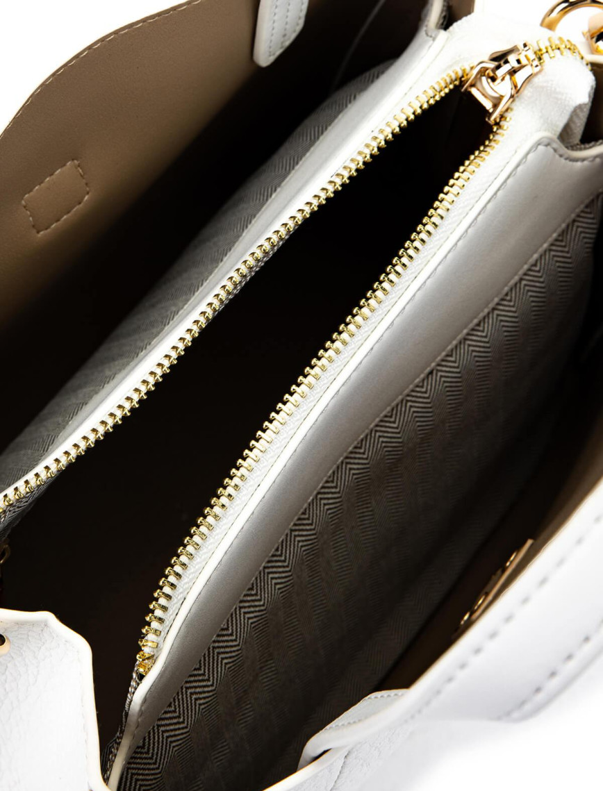 Tamer Tanca Kadın Vegan Beyaz Omuz Çanta