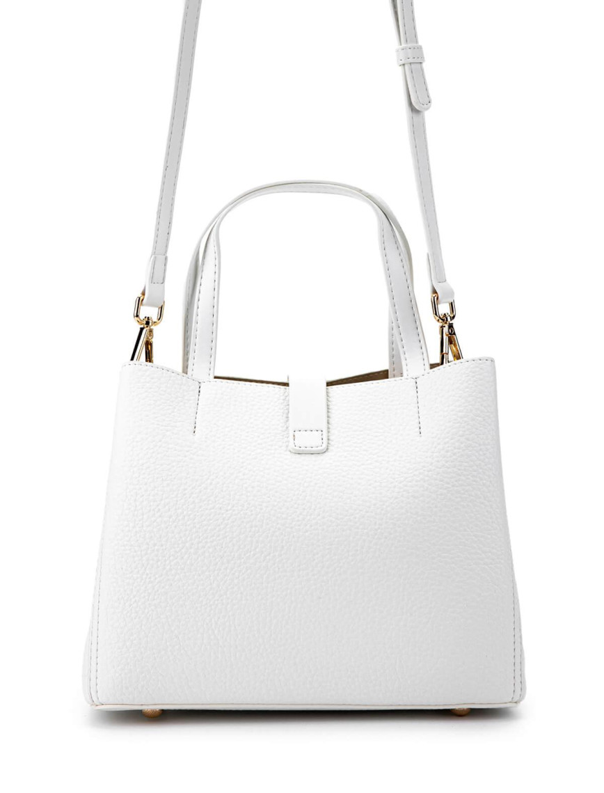 Tamer Tanca Kadın Vegan Beyaz Omuz Çanta