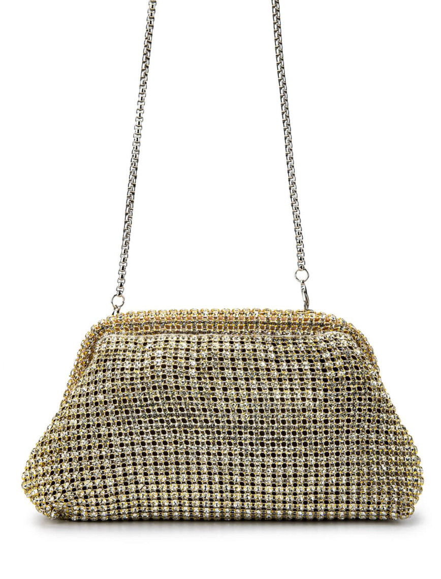 Tamer Tanca Kadın Vegan Altın Omuz Çanta Tamer Tanca Kadın Vegan Altın Omuz Çanta