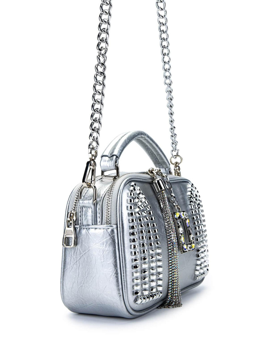 Tamer Tanca Kadın Vegan Gri Omuz Çanta Tamer Tanca Kadın Vegan Gri Omuz Çanta