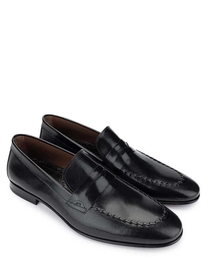 Tamer Tanca Erkek Hakiki Deri Siyah Klasik Ayakkabı Tamer Tanca Erkek Hakiki Deri Siyah Klasik Ayakkabı