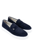 Tamer Tanca Erkek Hakiki Deri Lacivert Süet Loafer Ayakkabı Tamer Tanca Erkek Hakiki Deri Lacivert Süet Loafer Ayakkabı