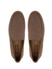 Tamer Tanca Erkek Hakiki Deri Kahverengi Loafer Ayakkabı