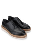 Tamer Tanca Erkek Hakiki Deri Siyah Casual Ayakkabı Tamer Tanca Erkek Hakiki Deri Siyah Casual Ayakkabı
