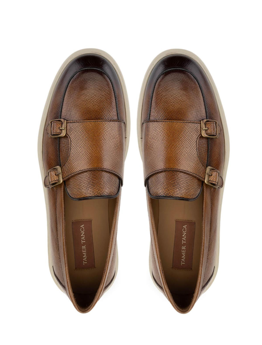 Tamer Tanca Erkek Hakiki Deri Kahverengi Loafer Ayakkabı Tamer Tanca Erkek Hakiki Deri Kahverengi Loafer Ayakkabı
