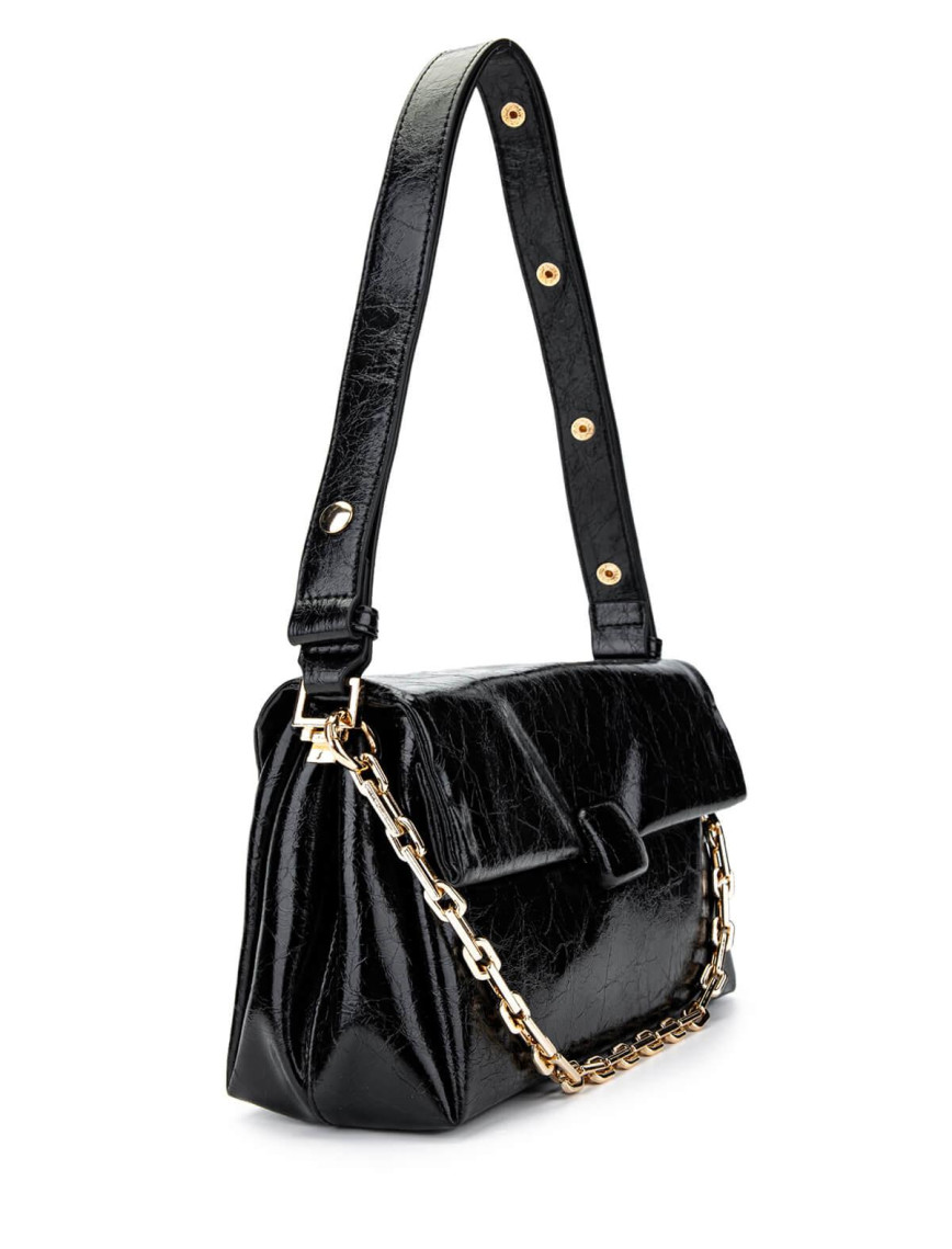 Tamer Tanca Kadın Vegan Siyah Omuz Çanta