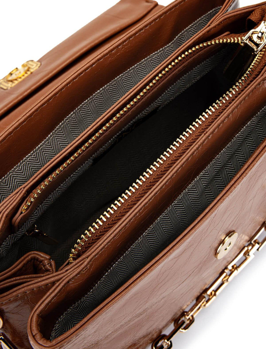 Tamer Tanca Kadın Vegan Camel Omuz Çanta