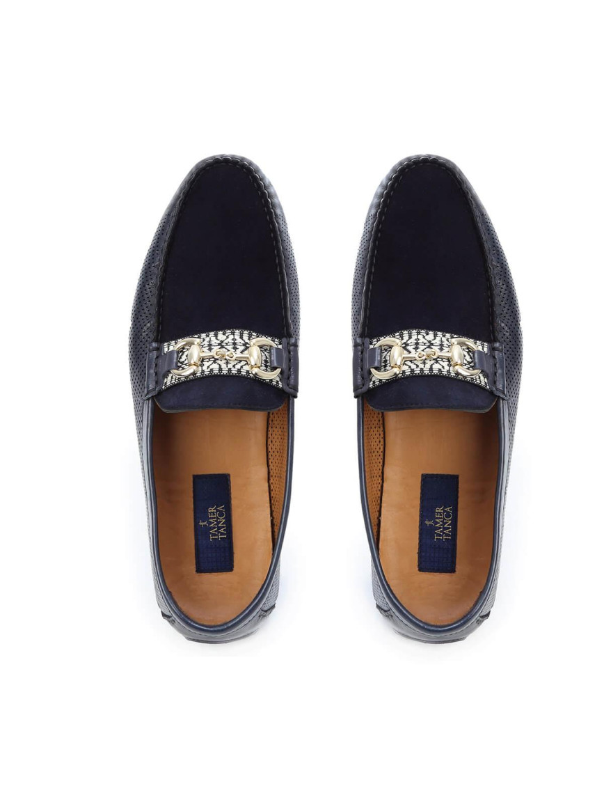 Tamer Tanca Erkek Hakiki Deri Lacivert Loafer Ayakkabı Tamer Tanca Erkek Hakiki Deri Lacivert Loafer Ayakkabı
