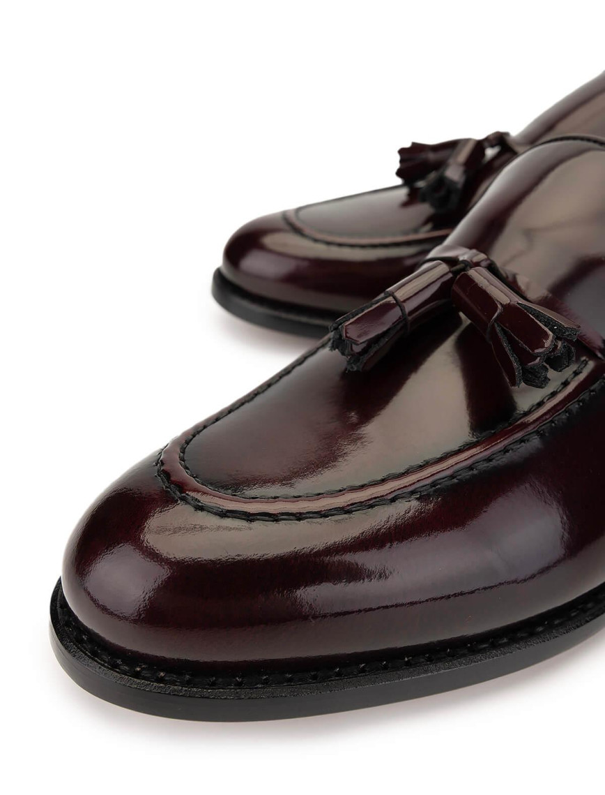 Tamer Tanca Erkek Hakiki Deri Bordo Klasik Ayakkabı Tamer Tanca Erkek Hakiki Deri Bordo Klasik Ayakkabı