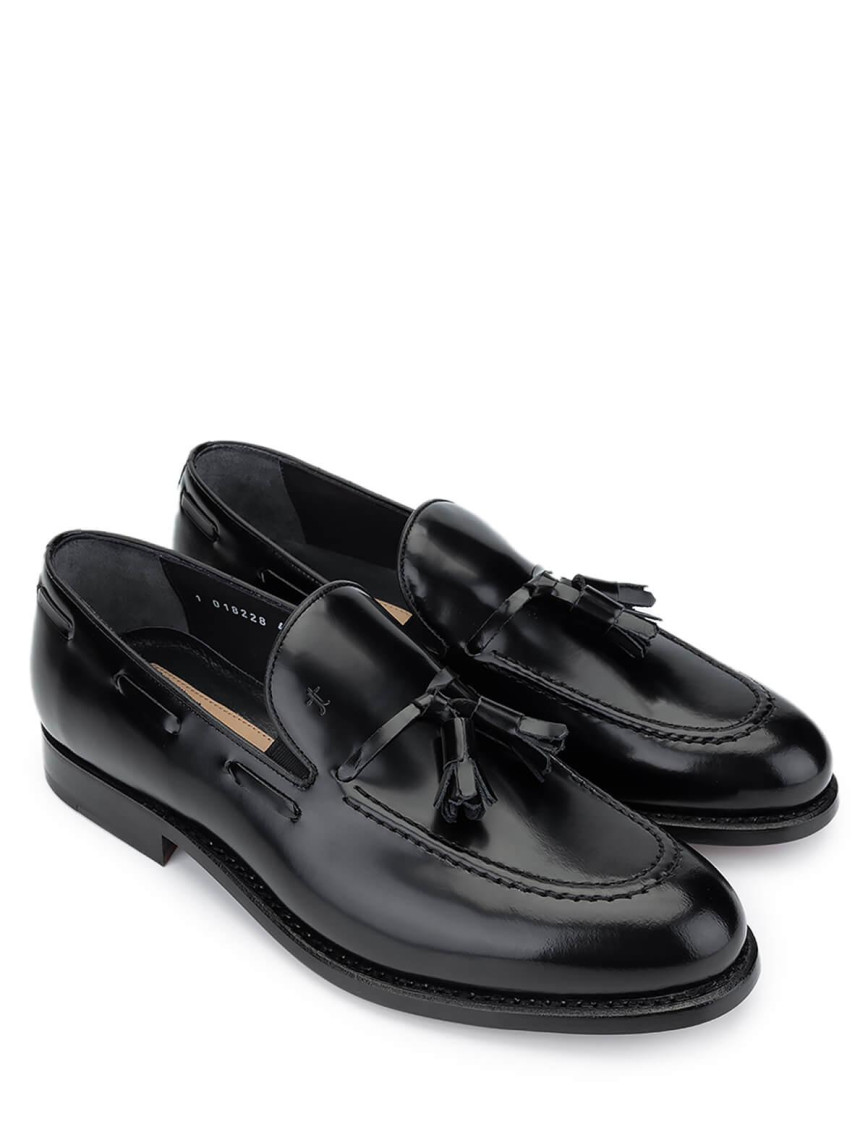 Tamer Tanca Erkek Hakiki Deri Siyah Açma Klasik Ayakkabı Tamer Tanca Erkek Hakiki Deri Siyah Açma Klasik Ayakkabı