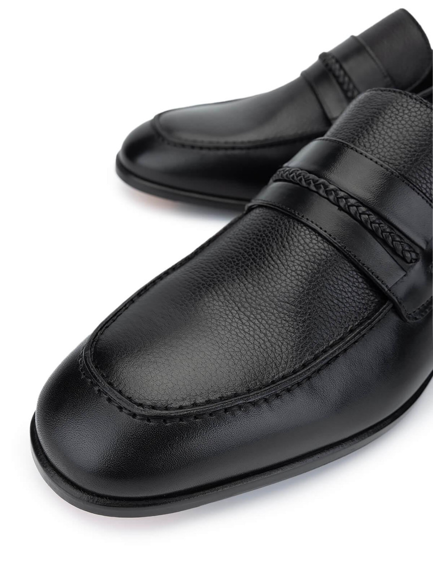 Tamer Tanca Erkek Hakiki Deri Siyah Deri Klasik Ayakkabı Tamer Tanca Erkek Hakiki Deri Siyah Deri Klasik Ayakkabı