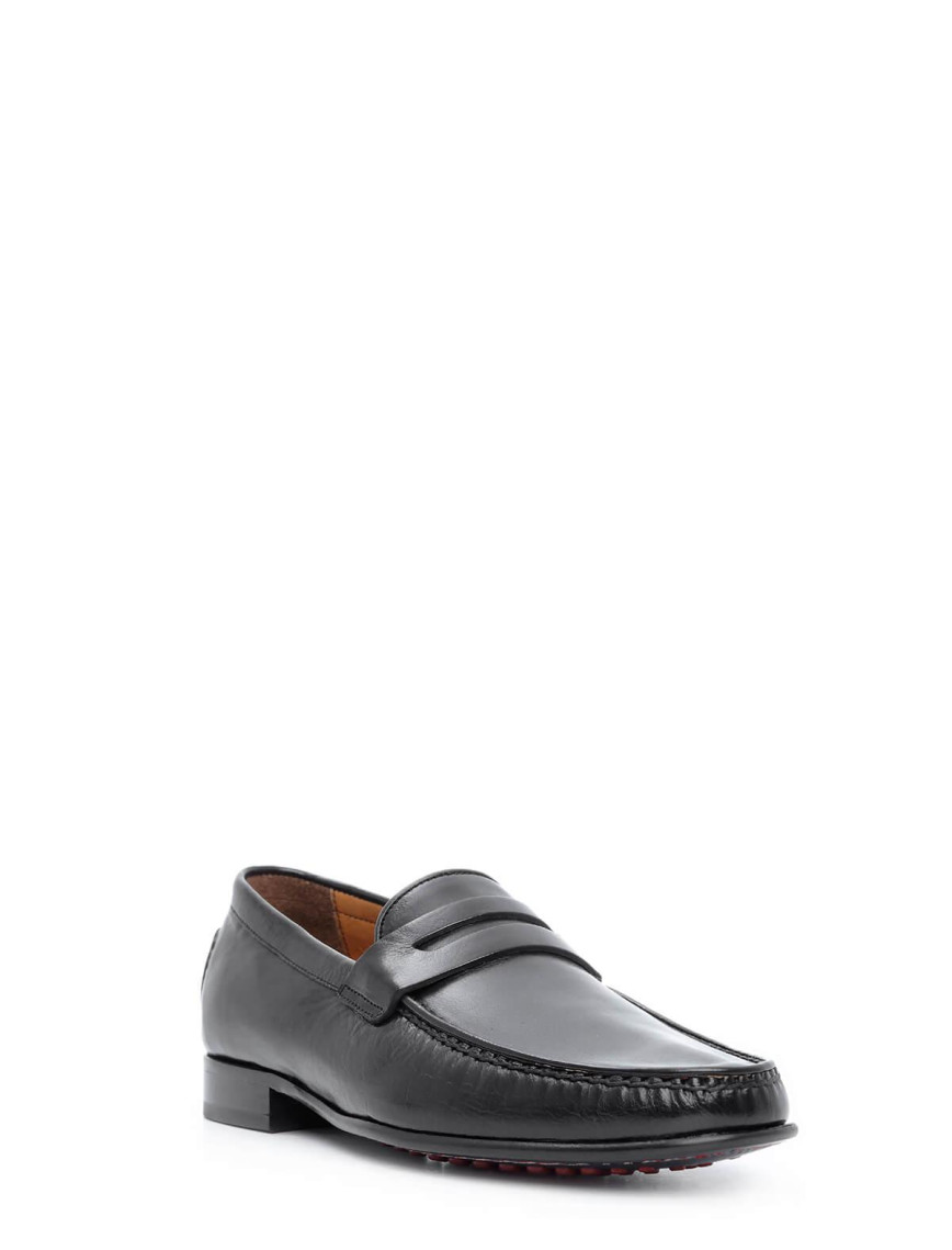 Tamer Tanca Erkek Hakiki Deri Siyah Bufalo Makosen Ayakkabı Tamer Tanca Erkek Hakiki Deri Siyah Bufalo Makosen Ayakkabı