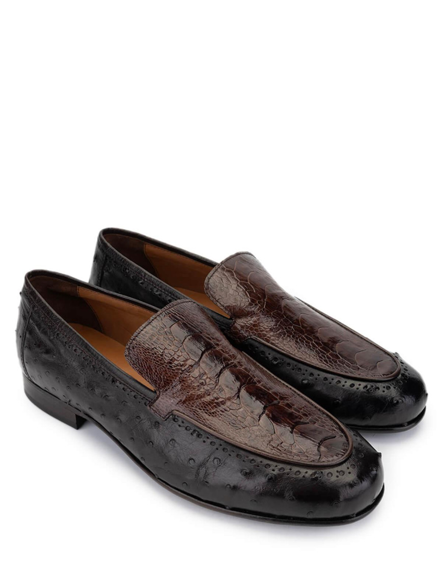 Tamer Tanca Erkek Hakiki Deri Kahverengi Makosen Ayakkabı Tamer Tanca Erkek Hakiki Deri Kahverengi Makosen Ayakkabı