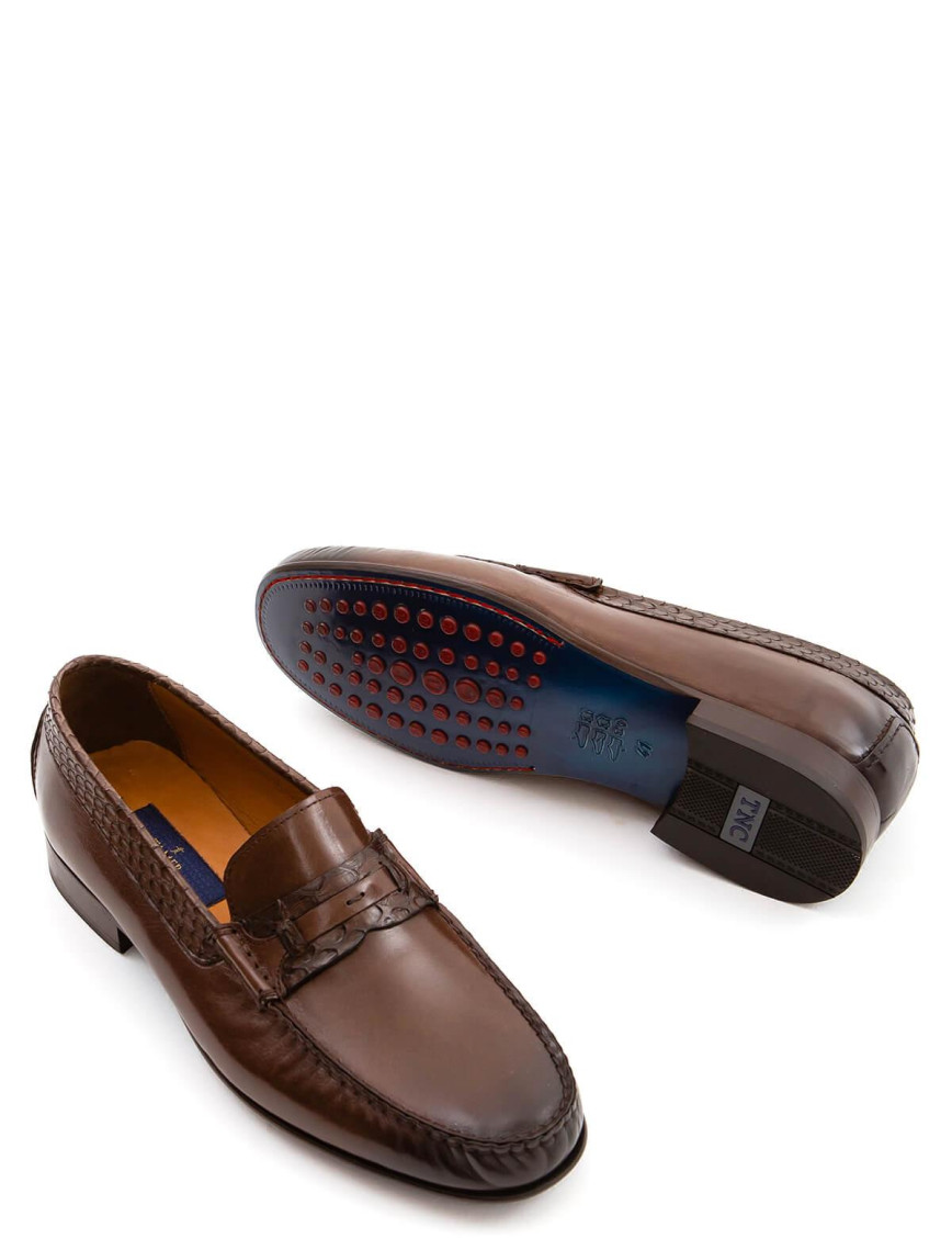 Tamer Tanca Erkek Hakiki Deri Siyah Makosen Ayakkabı Tamer Tanca Erkek Hakiki Deri Siyah Makosen Ayakkabı