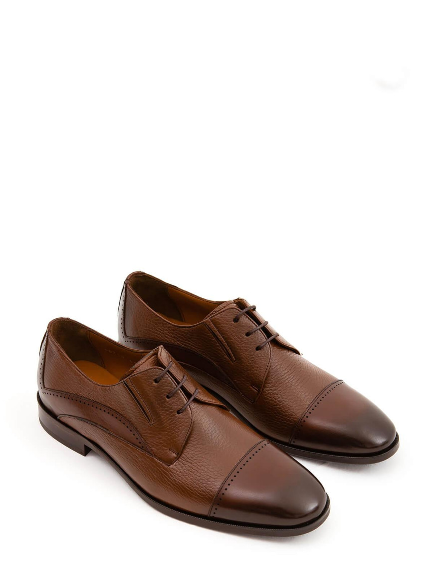 Tamer Tanca Erkek Hakiki Deri Taba Bufalo Klasik Ayakkabı Tamer Tanca Erkek Hakiki Deri Taba Bufalo Klasik Ayakkabı