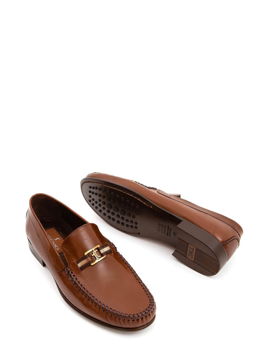 Tamer Tanca Erkek Hakiki Deri Taba Bufalo Makosen Ayakkabı Tamer Tanca Erkek Hakiki Deri Taba Bufalo Makosen Ayakkabı