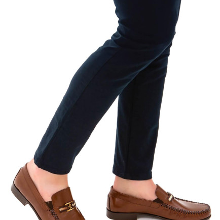 Tamer Tanca Erkek Hakiki Deri Taba Bufalo Makosen Ayakkabı