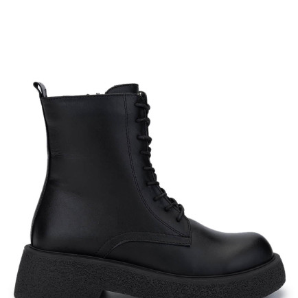 Tamer Tanca Kadın Hakiki Deri Siyah Deri Casual Bot Tamer Tanca Kadın Hakiki Deri Siyah Deri Casual Bot