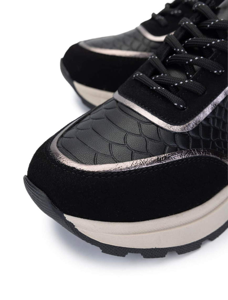 Tamer Tanca Kadın Vegan Siyah Sneakers & Spor Ayakkabı Tamer Tanca Kadın Vegan Siyah Sneakers & Spor Ayakkabı