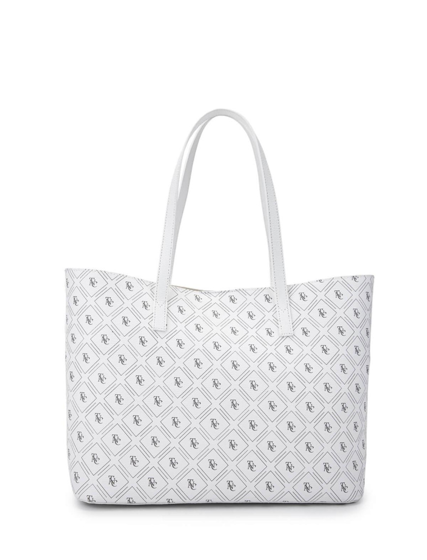 Tamer Tanca Kadın Vegan Beyaz Omuz Çanta