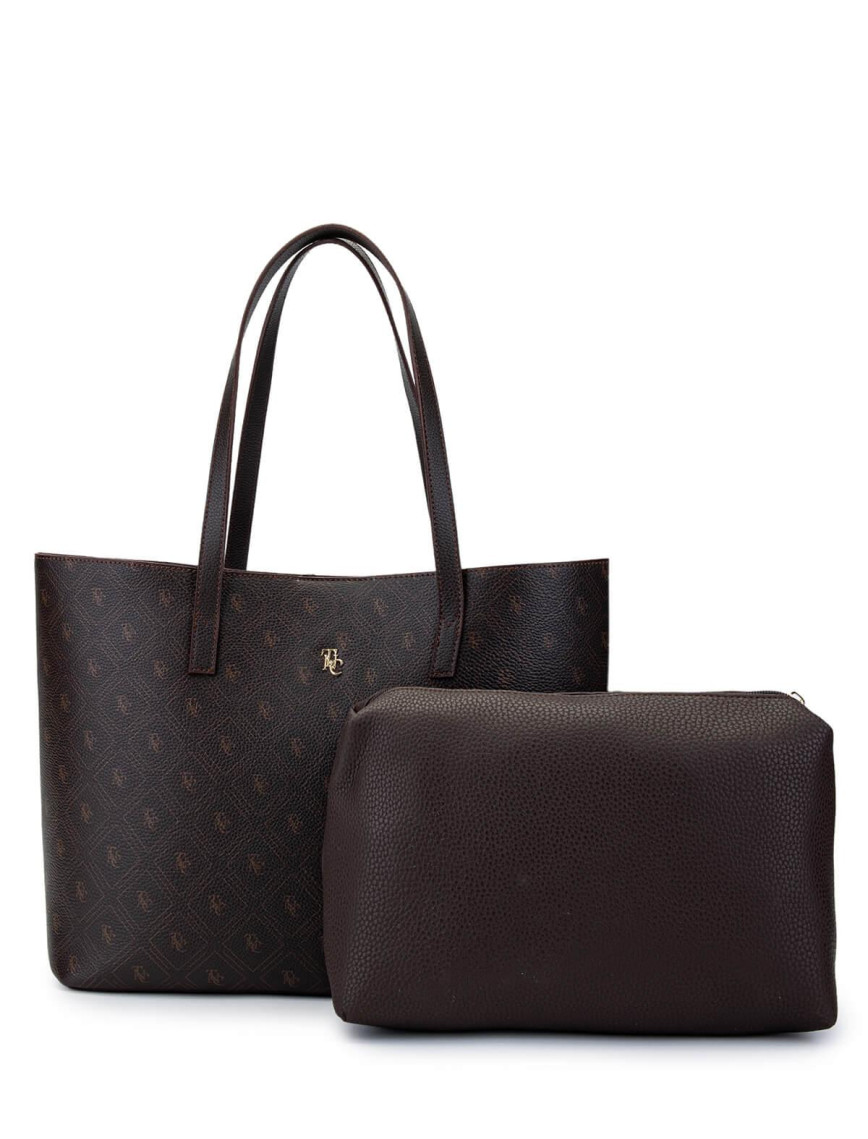 Tamer Tanca Kadın Vegan Kahverengi Omuz Çanta