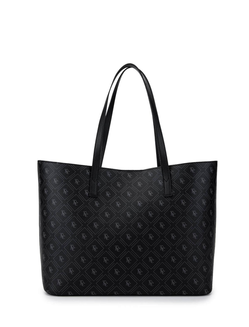 Tamer Tanca Kadın Vegan Siyah Omuz Çanta