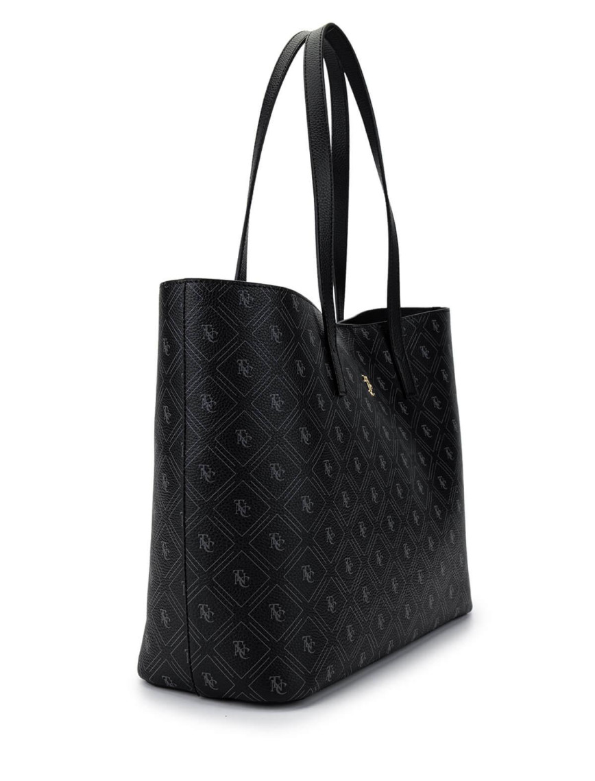 Tamer Tanca Kadın Vegan Siyah Omuz Çanta