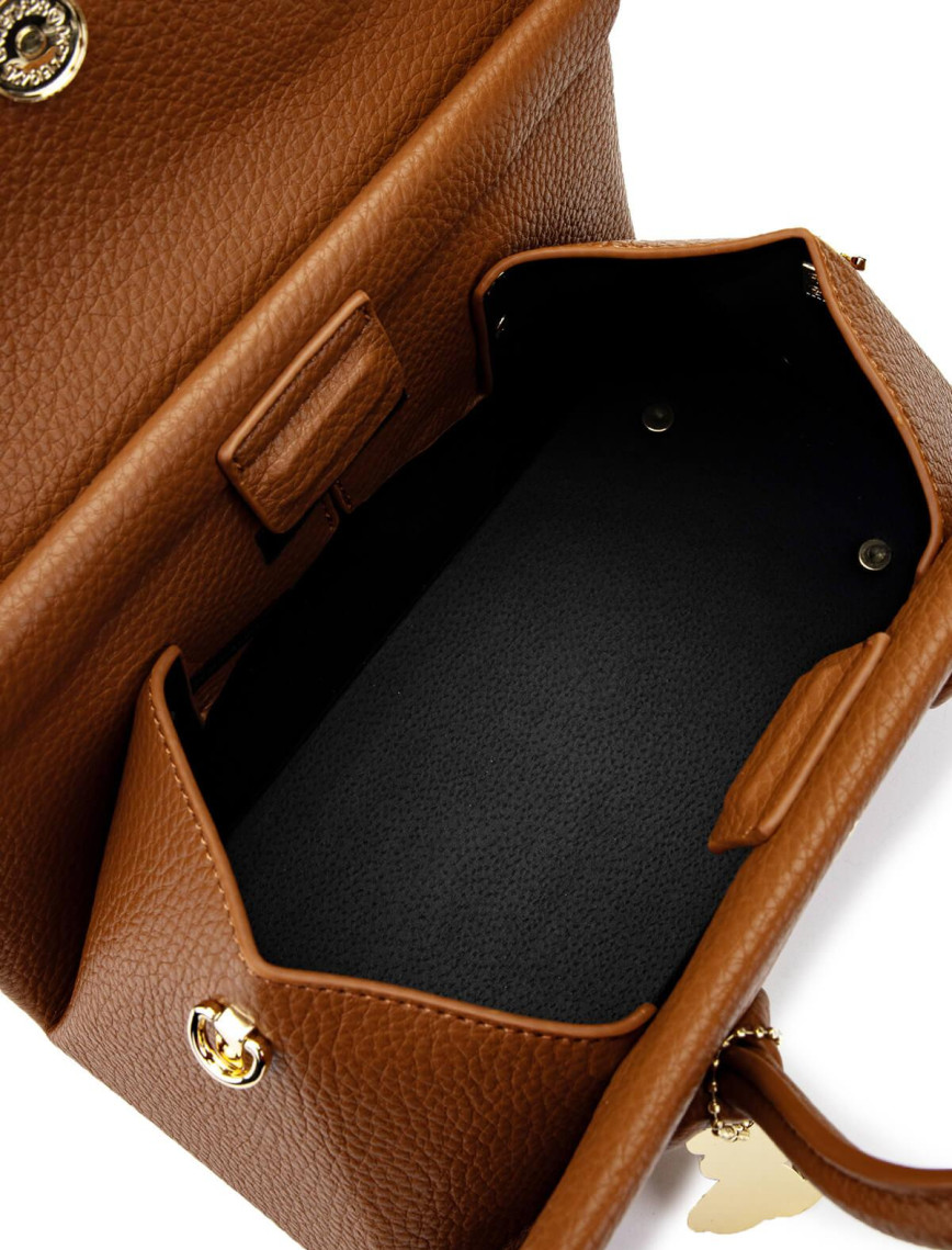 Tamer Tanca Kadın Vegan Camel Omuz Çanta