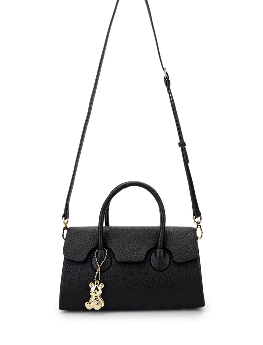 Tamer Tanca Kadın Vegan Siyah Omuz Çanta