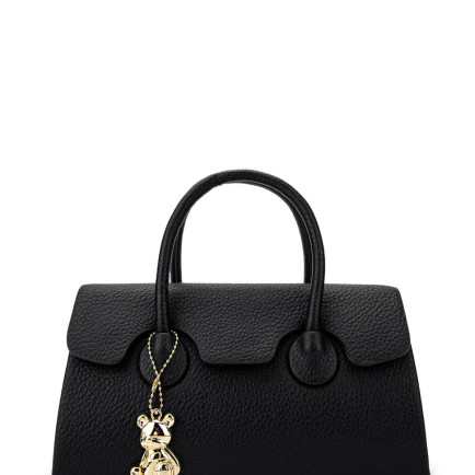 Tamer Tanca Kadın Vegan Siyah Omuz Çanta Tamer Tanca Kadın Vegan Siyah Omuz Çanta