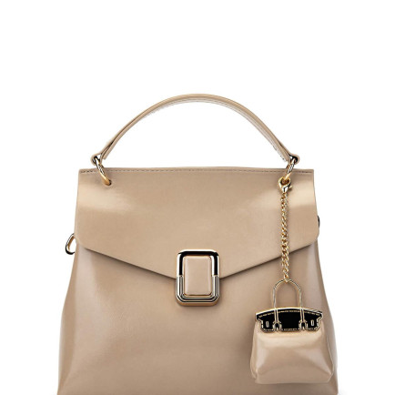 Tamer Tanca Kadın Vegan Bej Omuz Çanta