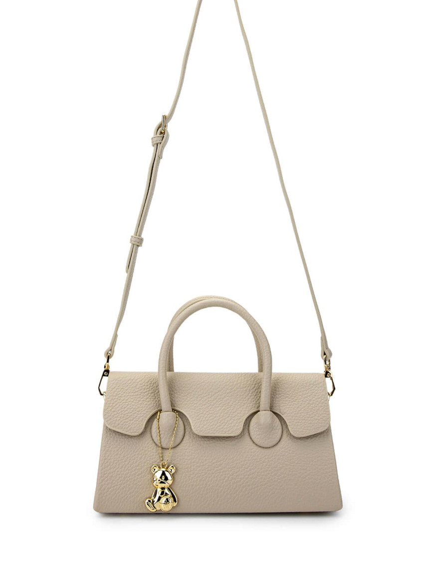 Tamer Tanca Kadın Vegan Bej Omuz Çanta