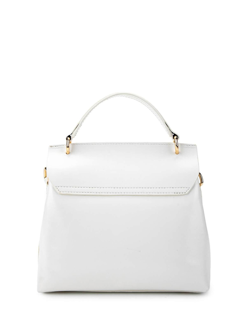 Tamer Tanca Kadın Vegan Beyaz Omuz Çanta Tamer Tanca Kadın Vegan Beyaz Omuz Çanta