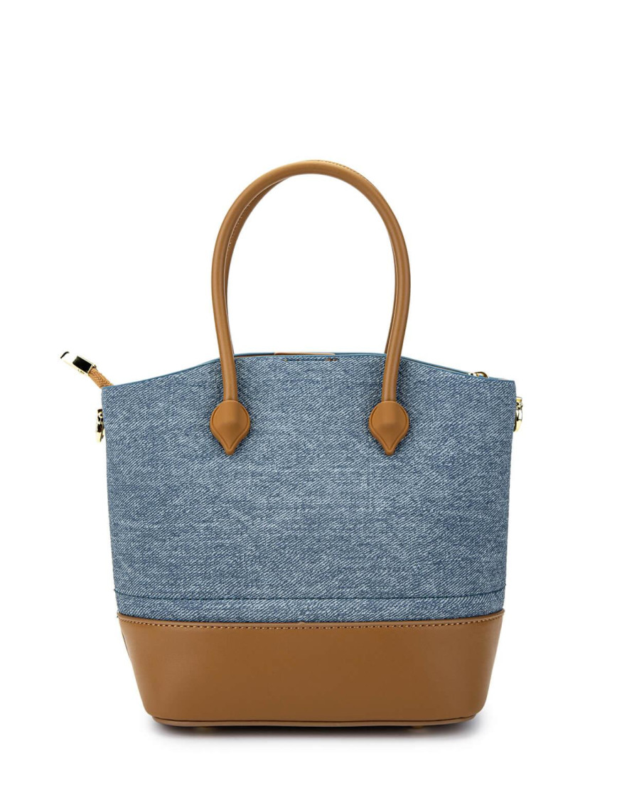 Tamer Tanca Kadın Vegan Mavi Omuz Çanta