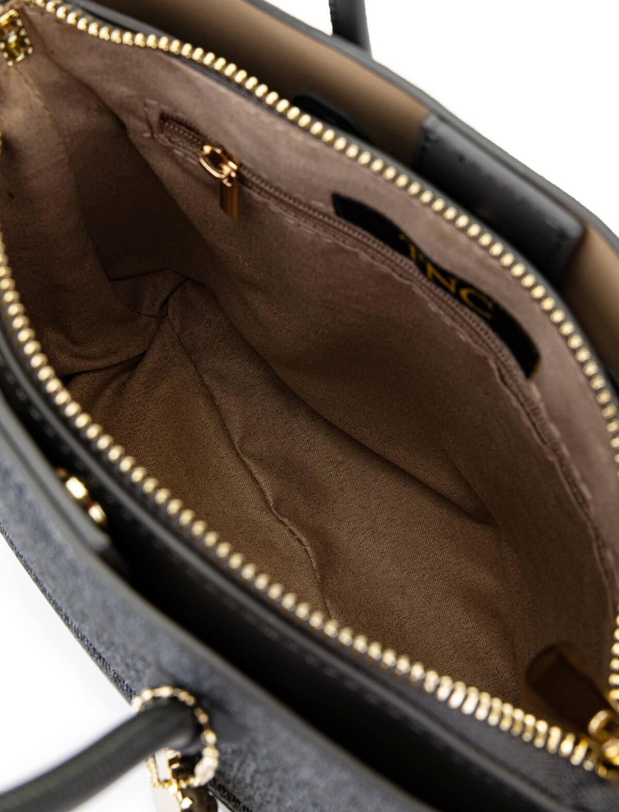 Tamer Tanca Kadın Vegan Koyu Gri Omuz Çanta