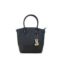 Tamer Tanca Kadın Vegan Koyu Gri Omuz Çanta