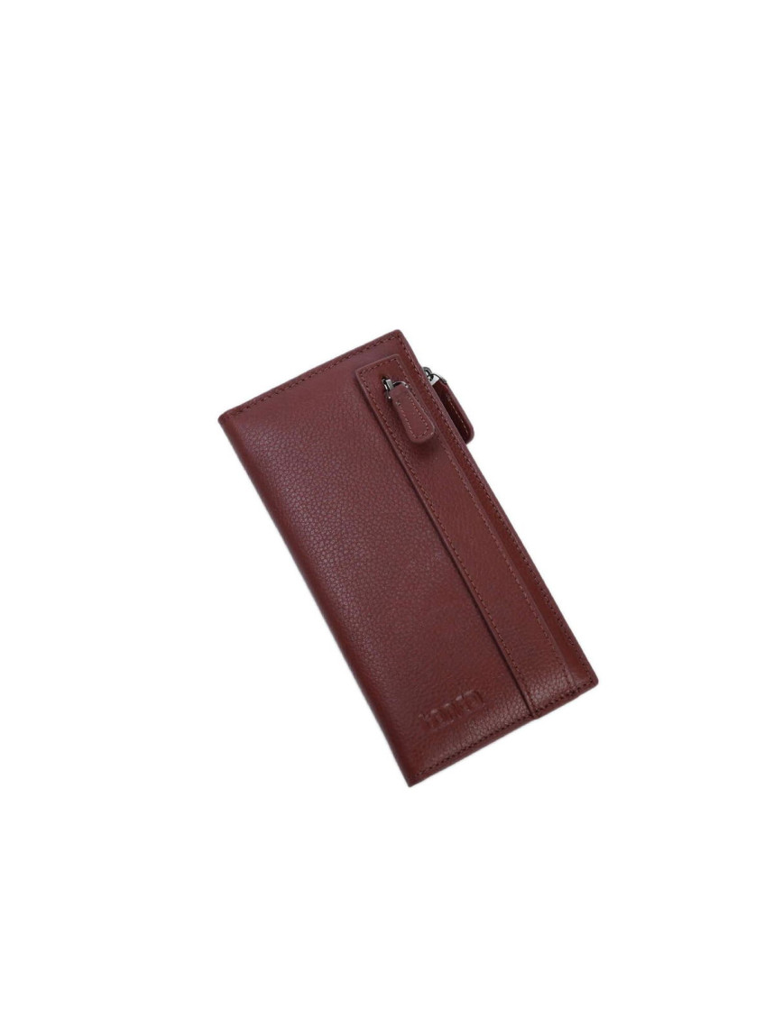 Tamer Tanca Erkek Hakiki Deri Kahverengi Floter El Çantası