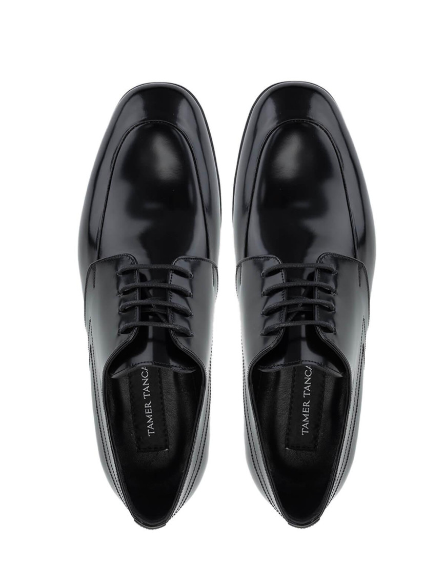 Tamer Tanca Erkek Hakiki Deri Siyah Açma Klasik Ayakkabı Tamer Tanca Erkek Hakiki Deri Siyah Açma Klasik Ayakkabı