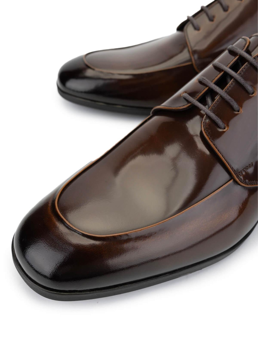 Tamer Tanca Erkek Hakiki Deri Kahverengi Klasik Ayakkabı Tamer Tanca Erkek Hakiki Deri Kahverengi Klasik Ayakkabı