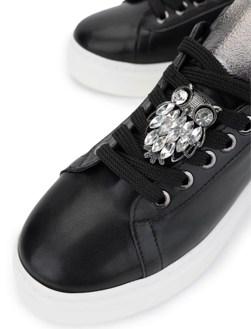 Tamer Tanca Kadın Vegan Siyah Sneakers & Spor Ayakkabı Tamer Tanca Kadın Vegan Siyah Sneakers & Spor Ayakkabı