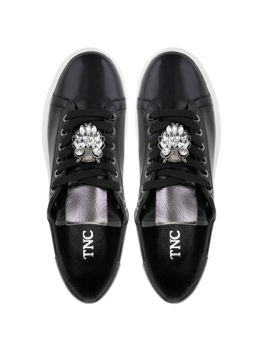 Tamer Tanca Kadın Vegan Siyah Sneakers & Spor Ayakkabı Tamer Tanca Kadın Vegan Siyah Sneakers & Spor Ayakkabı